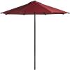 Zap Klasse Parasol - 2300mm Diameter - Burgundy