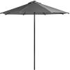 Zap Klasse Parasol - 2300mm Diameter - Grey