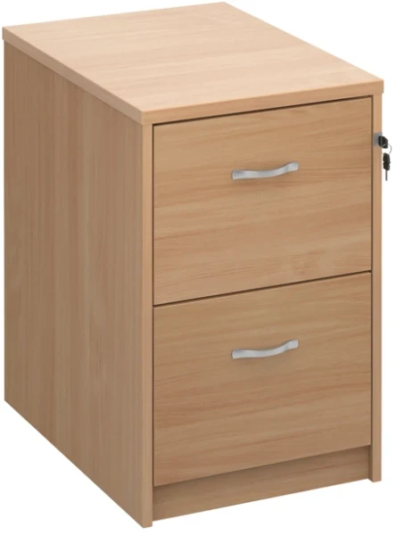 Dams Executive Filing Cabinet 2 Drawer - Beech