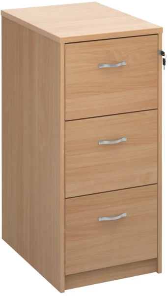 Dams Executive Filing Cabinet - 3 Drawer - Beech