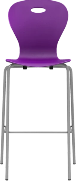 Origin Lotus 4 Leg High Stool - Blue Lilac