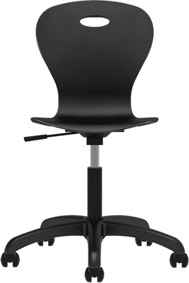 Origin Lotus Task Chair - Aluminium 5 Star Base - Marine Blue