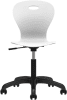 Origin Lotus Task Chair - Black Nylon 5 Star Base - Traffic White