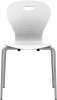 Origin Lotus 4 Leg Chair - Traffic White