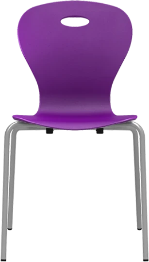 Origin Lotus 4 Leg Chair - Blue Lilac