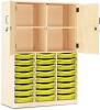 Monarch 24 Shallow Tray Storage Cupboard