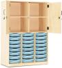 Monarch 24 Shallow Tray Storage Cupboard