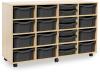 Monarch Classic Tray Storage Unit 8 Shallow and 12 Deep Trays