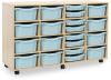 Monarch Classic Tray Storage Unit 8 Shallow and 12 Deep Trays