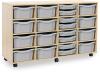 Monarch Classic Tray Storage Unit 8 Shallow and 12 Deep Trays