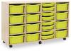 Monarch Classic Tray Storage Unit 8 Shallow and 12 Deep Trays