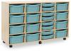 Monarch Classic Tray Storage Unit 8 Shallow and 12 Deep Trays