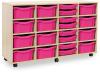 Monarch Classic Tray Storage Unit 8 Shallow and 12 Deep Trays