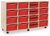 Monarch Classic Tray Storage Unit 8 Shallow and 12 Deep Trays