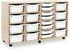 Monarch Classic Tray Storage Unit 8 Shallow and 12 Deep Trays