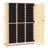 Monarch 48 Shallow Tray Storage Cupboard with Lockable Doors