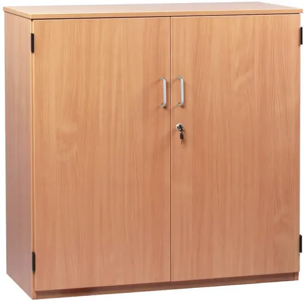 Monarch Stock Cupboard With 1 Fixed and 2 Adjustable Shelves