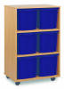 Monarch 6 Jumbo Tray Unit (Vertical) - Dark Blue