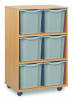 Monarch 6 Jumbo Tray Unit (Vertical) - Light Grey