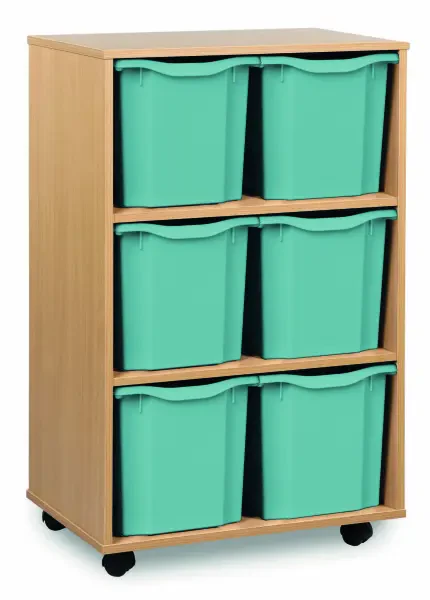 Monarch 6 Jumbo Tray Unit (Vertical) - Metal Blue