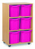 Monarch 6 Jumbo Tray Unit (Vertical) - Pink