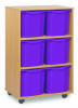 Monarch 6 Jumbo Tray Unit (Vertical) - Purple