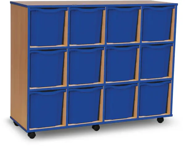 Monarch 12 Jumbo Tray Unit - Blue