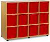 Monarch 12 Jumbo Tray Unit - Red