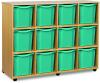 Monarch 12 Jumbo Tray Unit - Turquoise