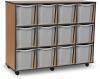 Monarch 12 Jumbo Tray Unit - Light Grey