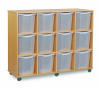 Monarch 12 Jumbo Tray Unit - Translucent