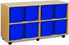 Monarch 8 Jumbo Tray Unit - Blue