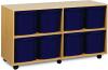 Monarch 8 Jumbo Tray Unit - Dark Blue