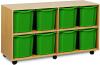 Monarch 8 Jumbo Tray Unit - Green