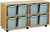 Monarch 8 Jumbo Tray Unit - Light Grey