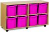 Monarch 8 Jumbo Tray Unit - Pink