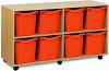 Monarch 8 Jumbo Tray Unit - Tangerine