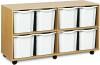 Monarch 8 Jumbo Tray Unit - White