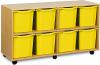 Monarch 8 Jumbo Tray Unit - Yellow