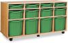 Monarch 12 Variety Tray Unit - Green