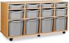 Monarch 12 Variety Tray Unit - Light Grey