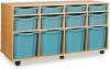 Monarch 12 Variety Tray Unit - Metal Blue