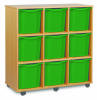 Monarch 9 Jumbo Tray Unit - Green