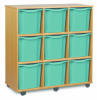 Monarch 9 Jumbo Tray Unit - Metal Blue