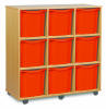 Monarch 9 Jumbo Tray Unit - Tangerine