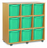 Monarch 9 Jumbo Tray Unit - Turquoise