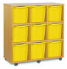 Monarch 9 Jumbo Tray Unit - Yellow