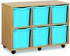 Monarch 6 Jumbo Tray Unit (Horizontal) - Cyan