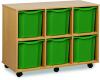 Monarch 6 Jumbo Tray Unit (Horizontal) - Green