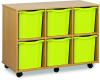 Monarch 6 Jumbo Tray Unit (Horizontal) - Lime